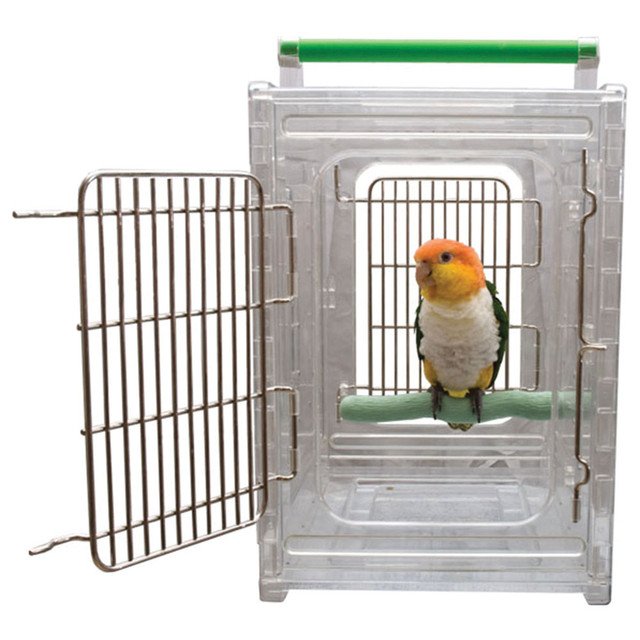 parrot travel cage